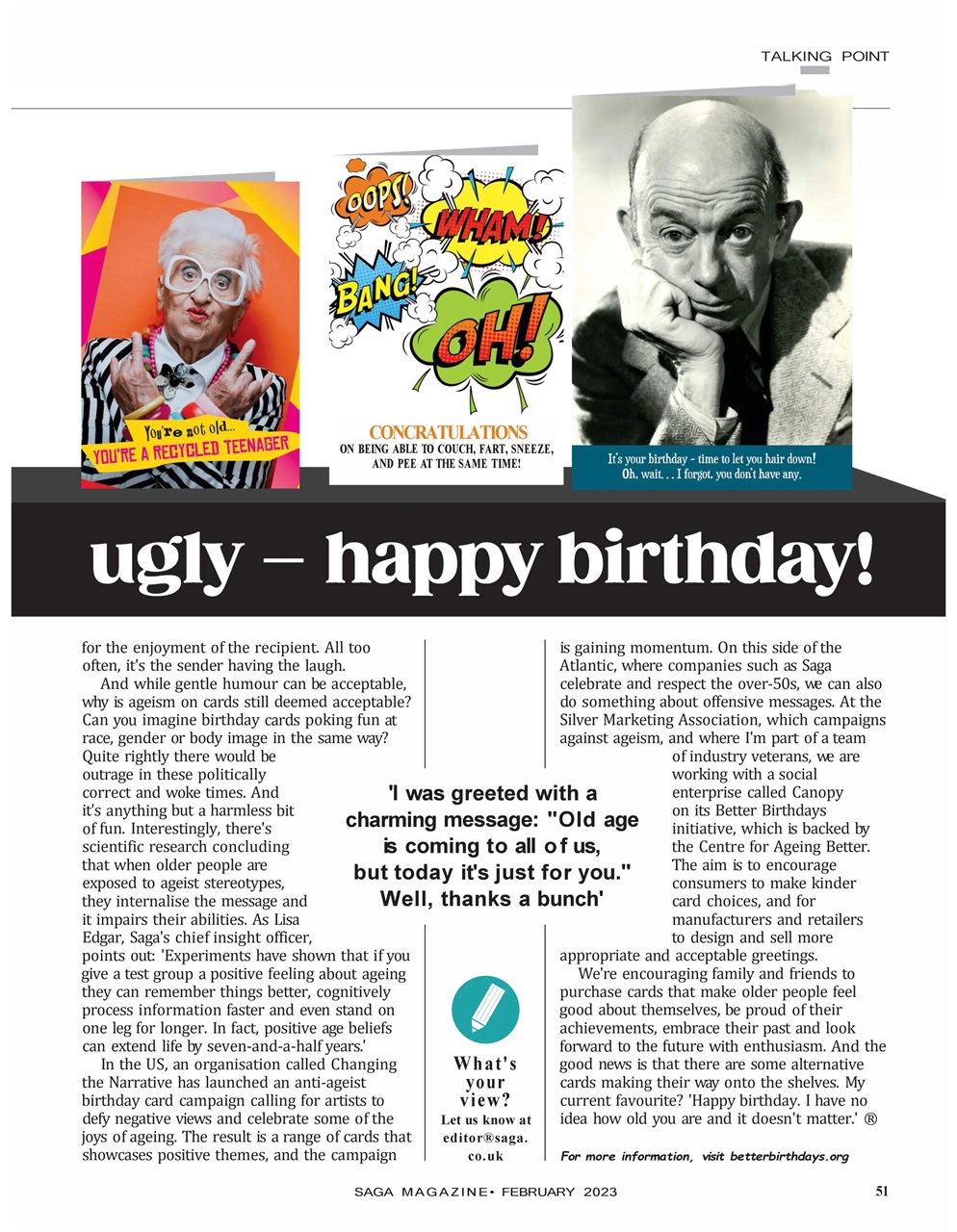 Saga Magazine Preview Pages