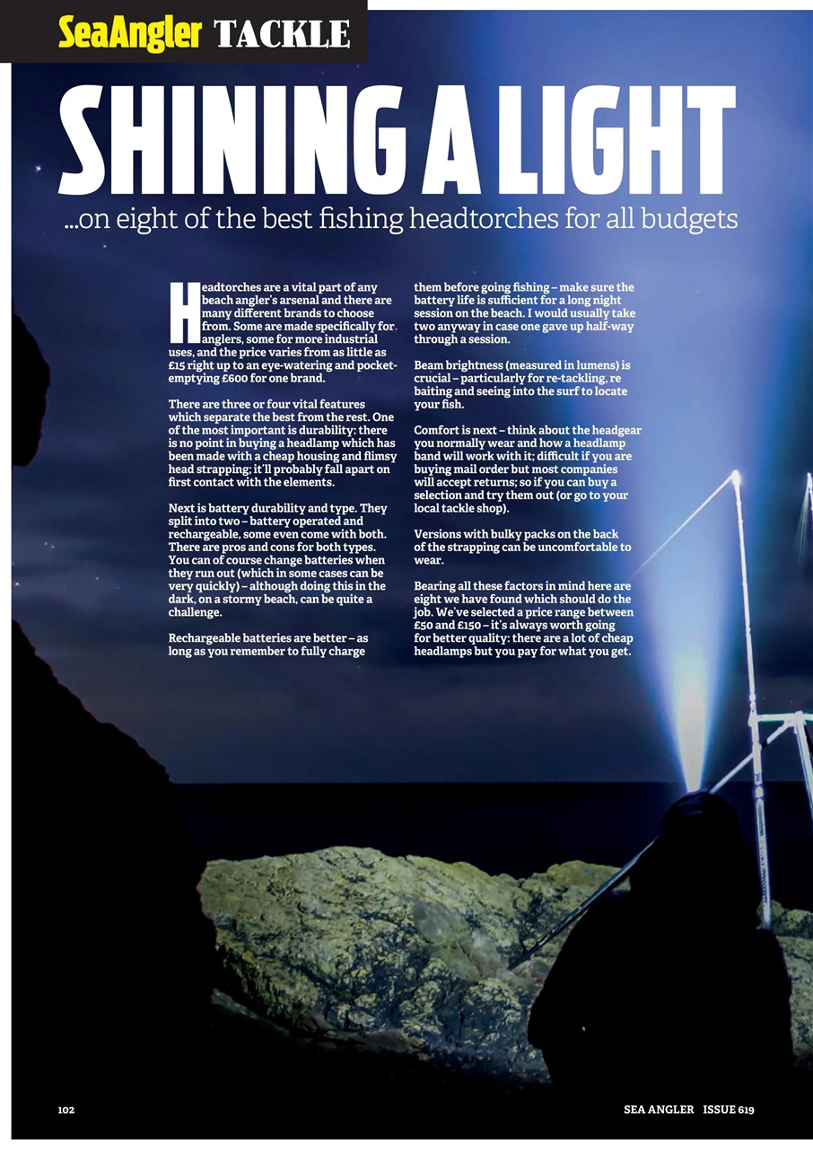 Sea Angler Preview Pages