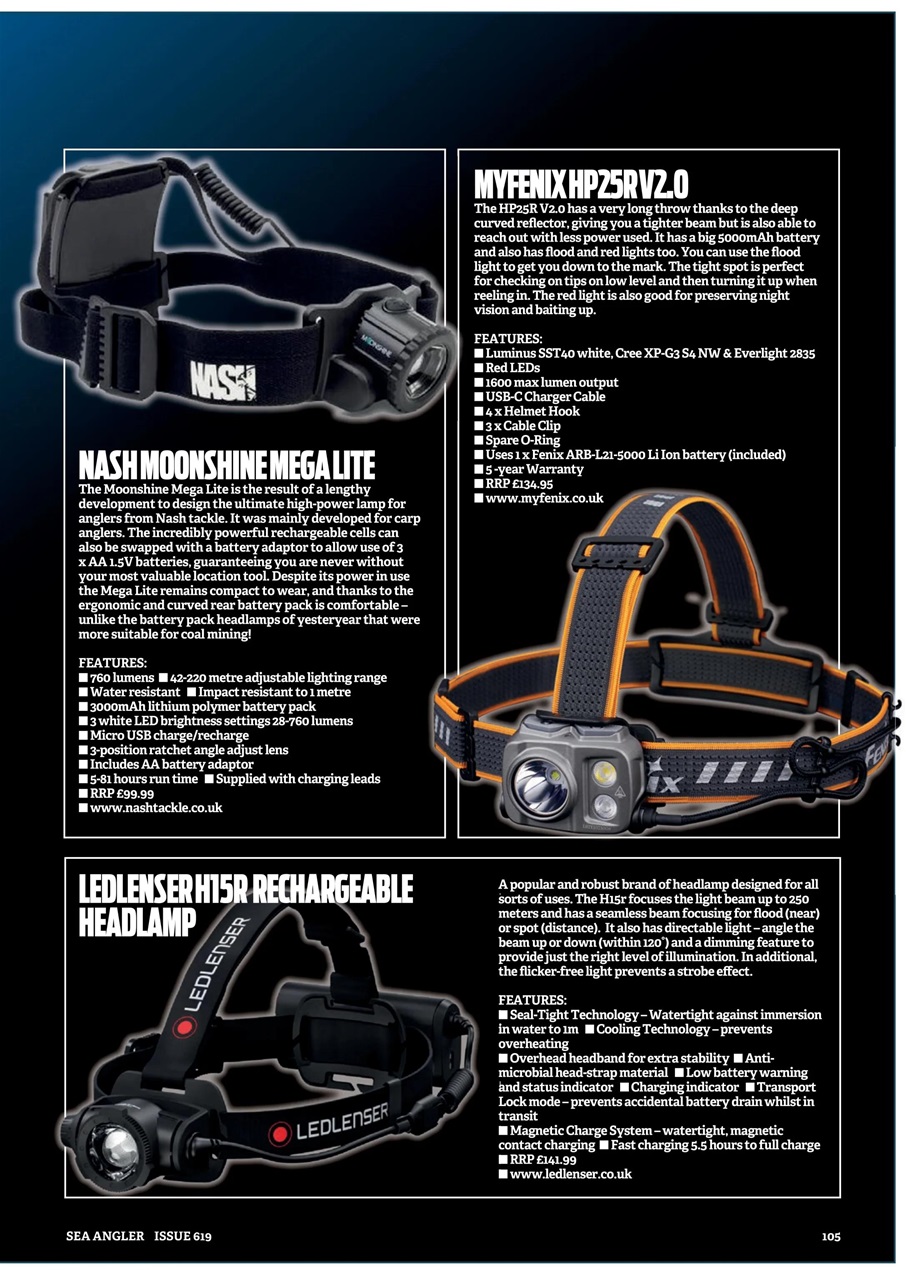 Sea Angler Preview Pages