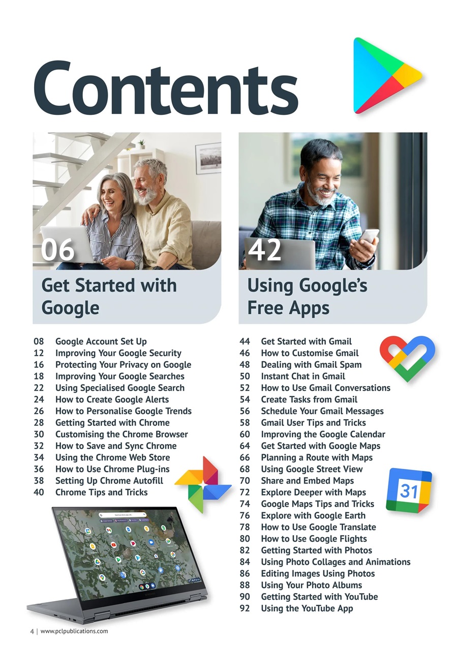 Tech for Seniors Preview Pages