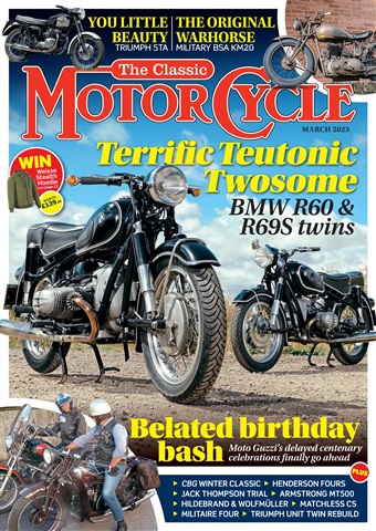 The Classic MotorCycle issue March 2023