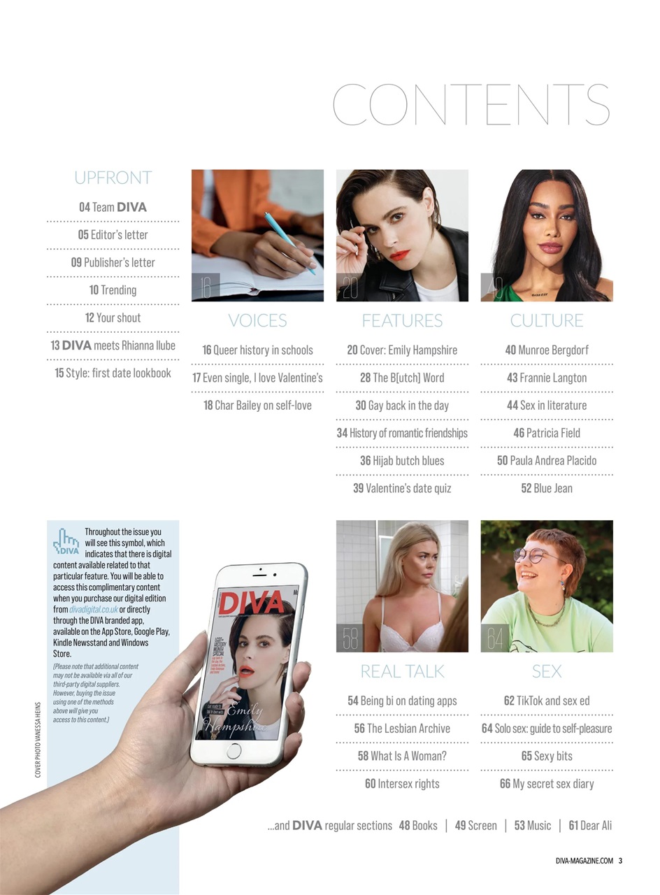 DIVA Magazine Preview Pages