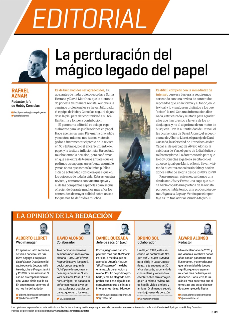 Hobby Consolas Preview Pages