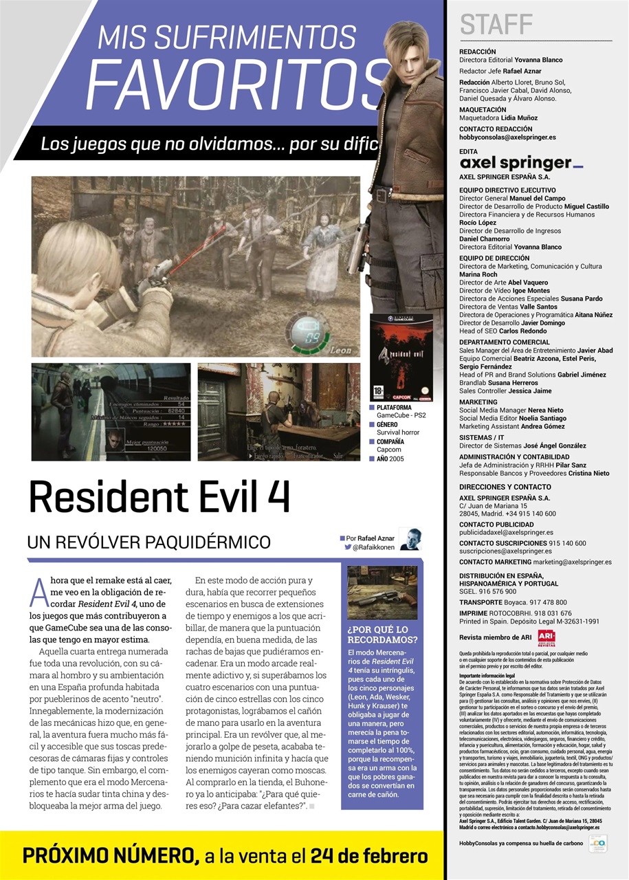 Hobby Consolas Preview Pages