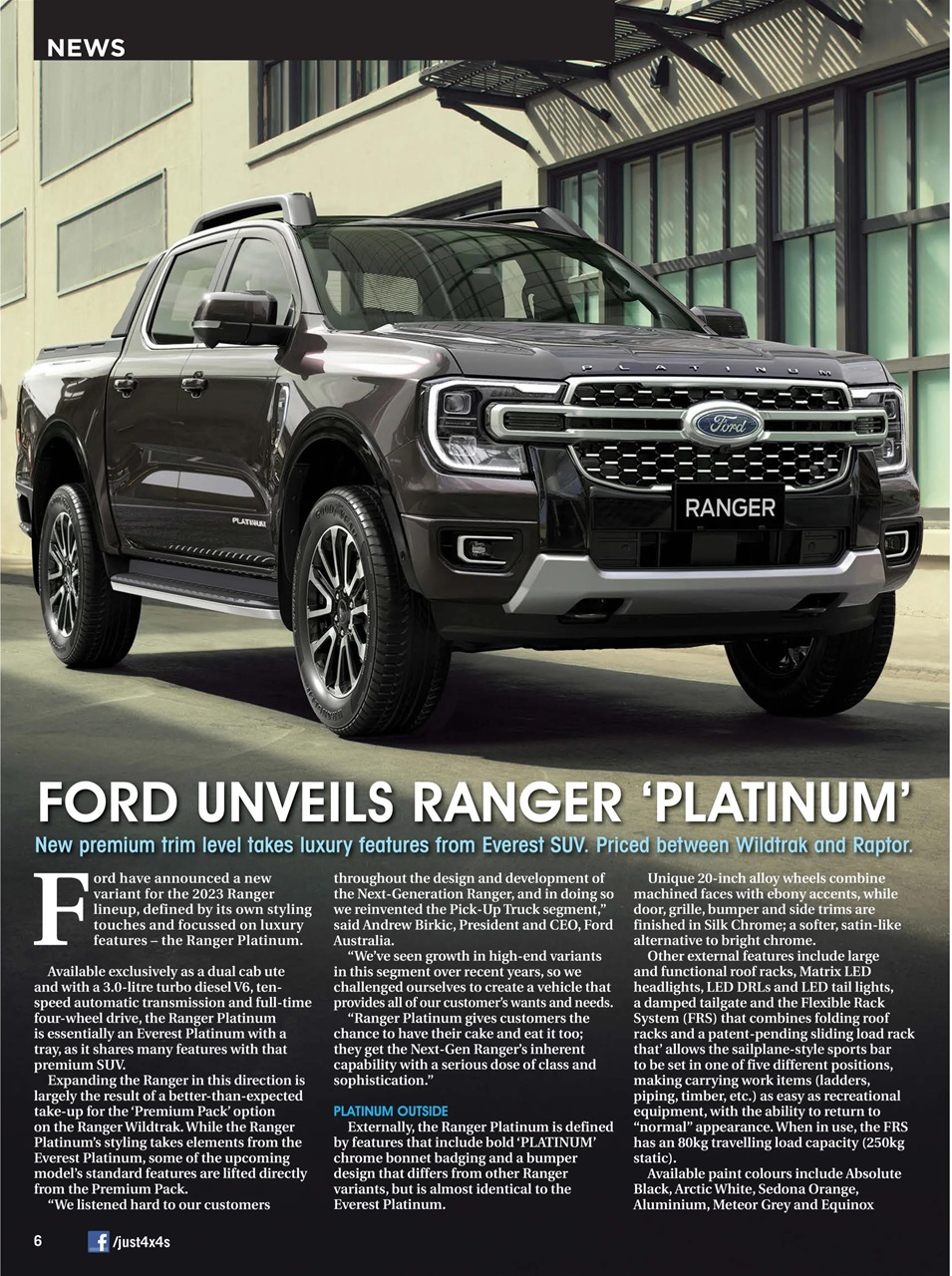 JUST 4X4S Preview Pages