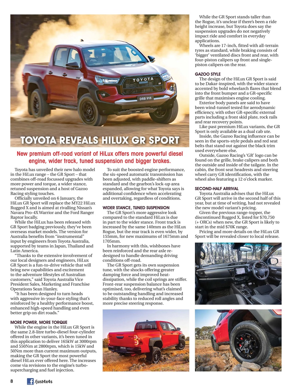 JUST 4X4S Preview Pages