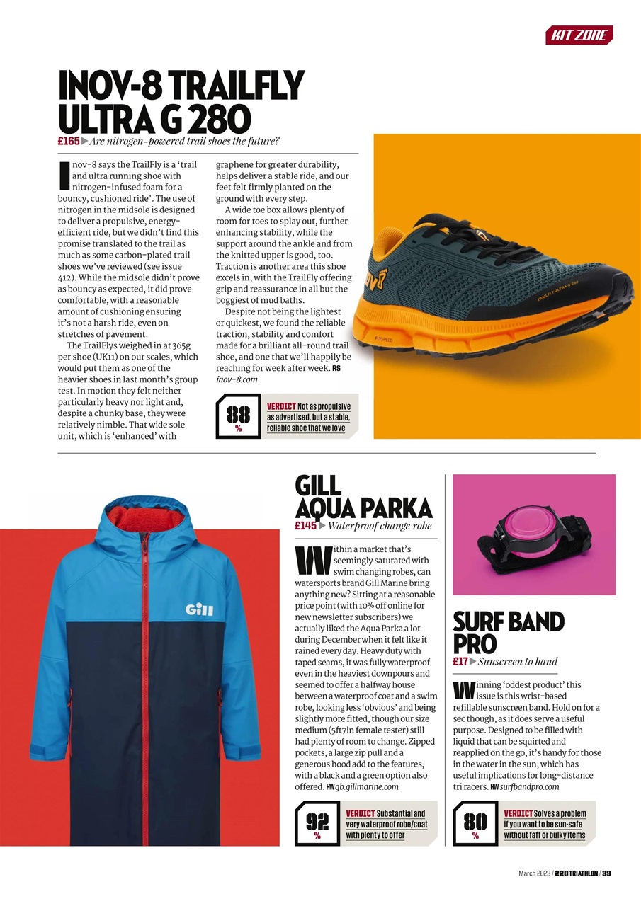 220 Triathlon Magazine Preview Pages