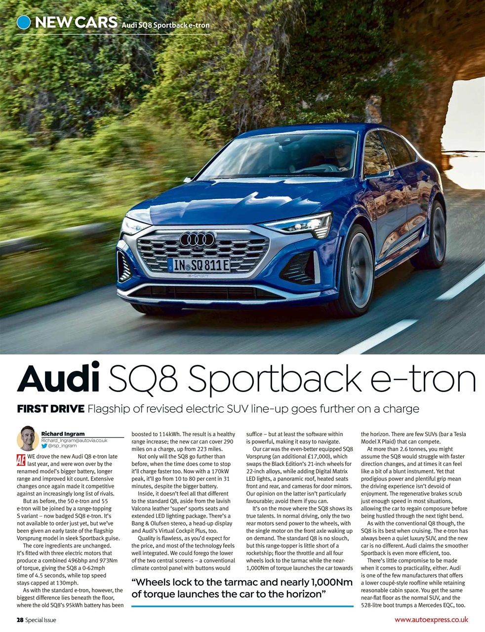 Auto Express Preview Pages