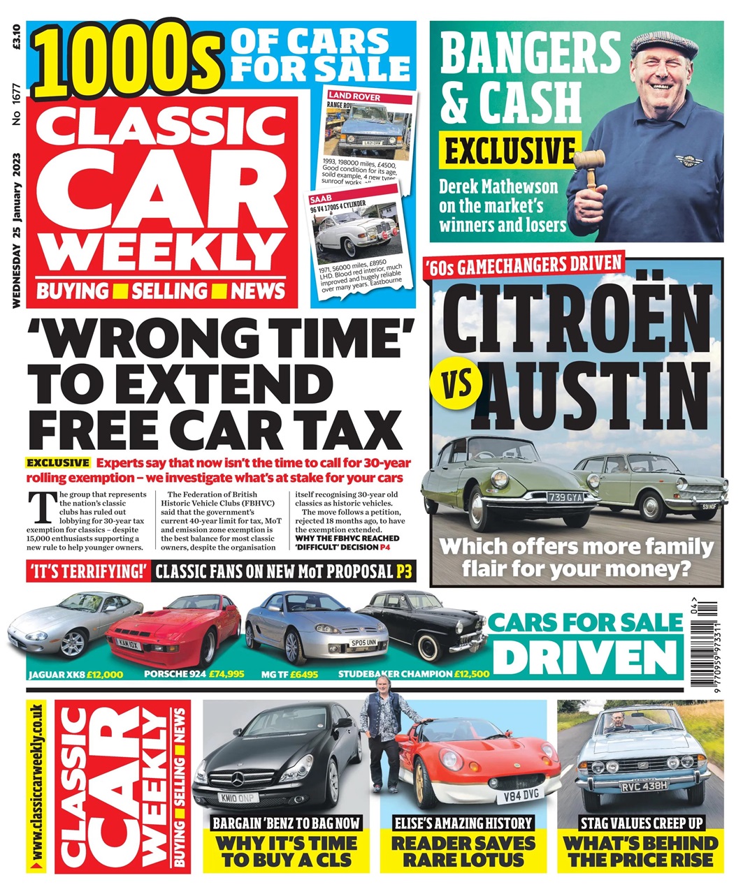 Classic Car Weekly Preview Pages