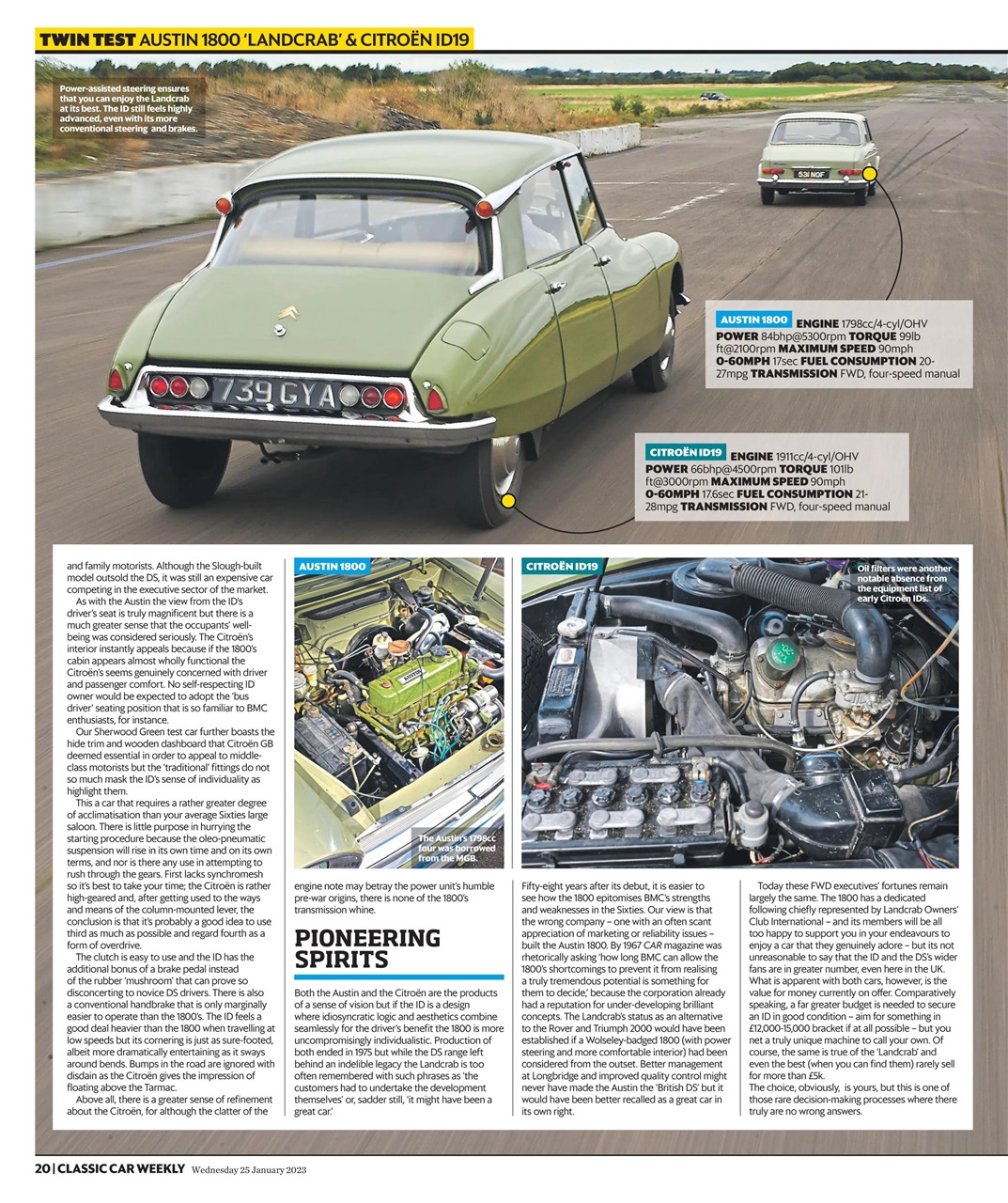 Classic Car Weekly Preview Pages
