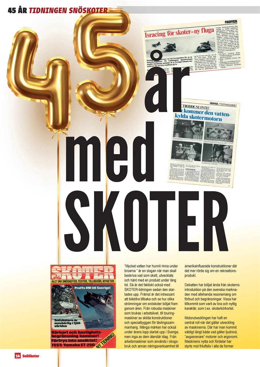 Tidningen Snöskoter Preview Pages