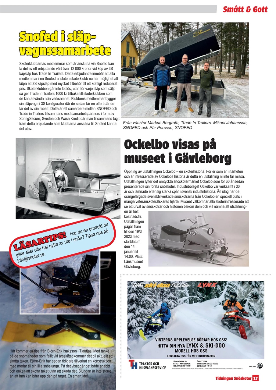 Tidningen Snöskoter Preview Pages