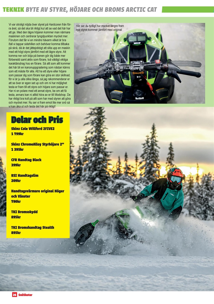 Tidningen Snöskoter Preview Pages