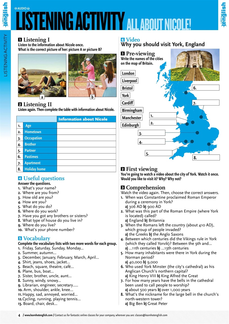Learn Hot English Preview Pages