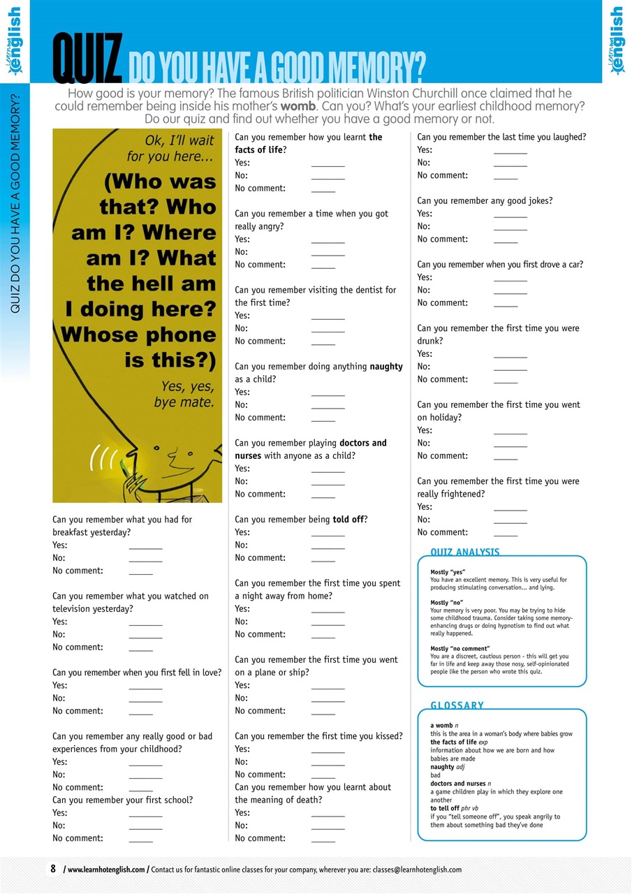 Learn Hot English Preview Pages