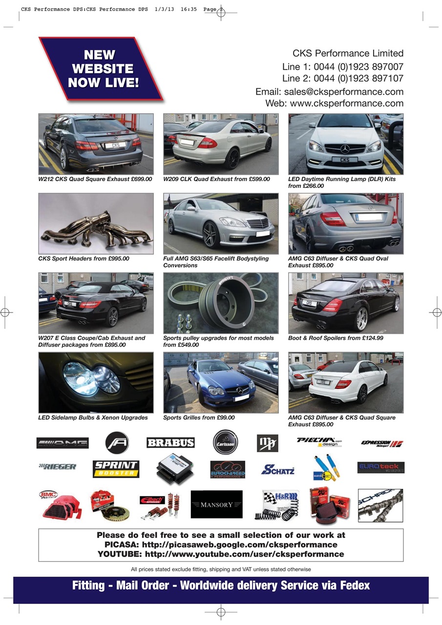 Mercedes Enthusiast Preview Pages