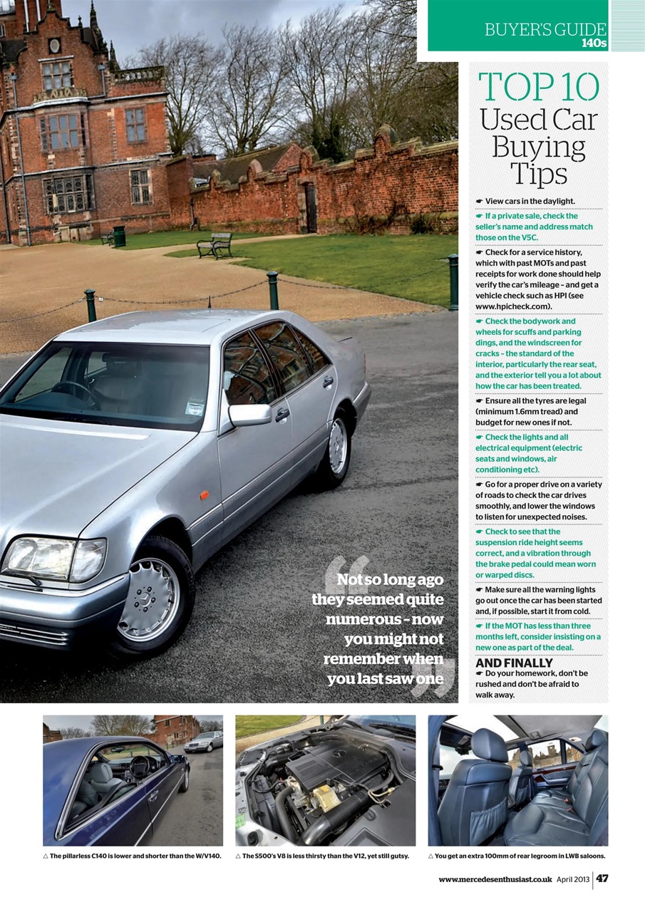 Mercedes Enthusiast Preview Pages