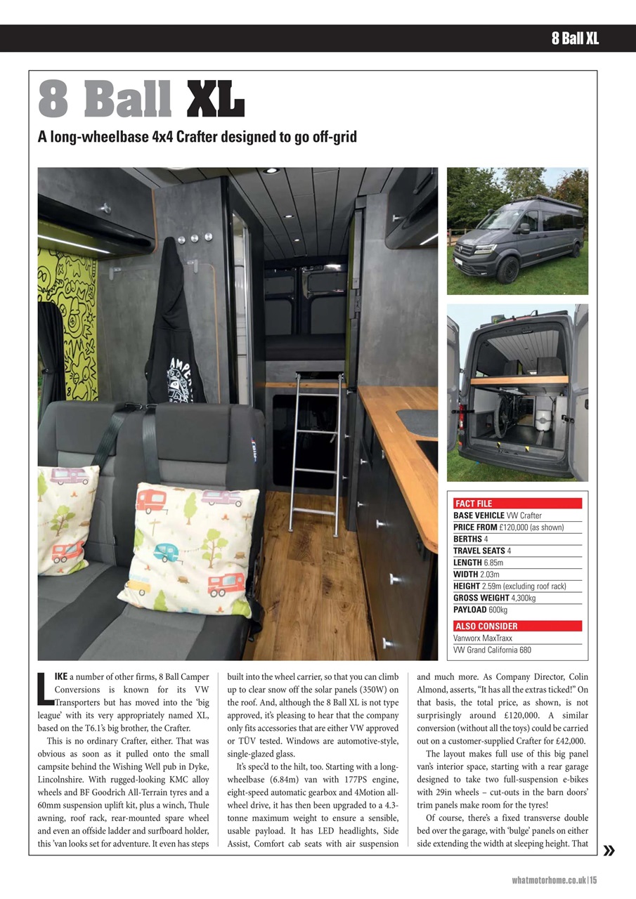 What Motorhome magazine Preview Pages