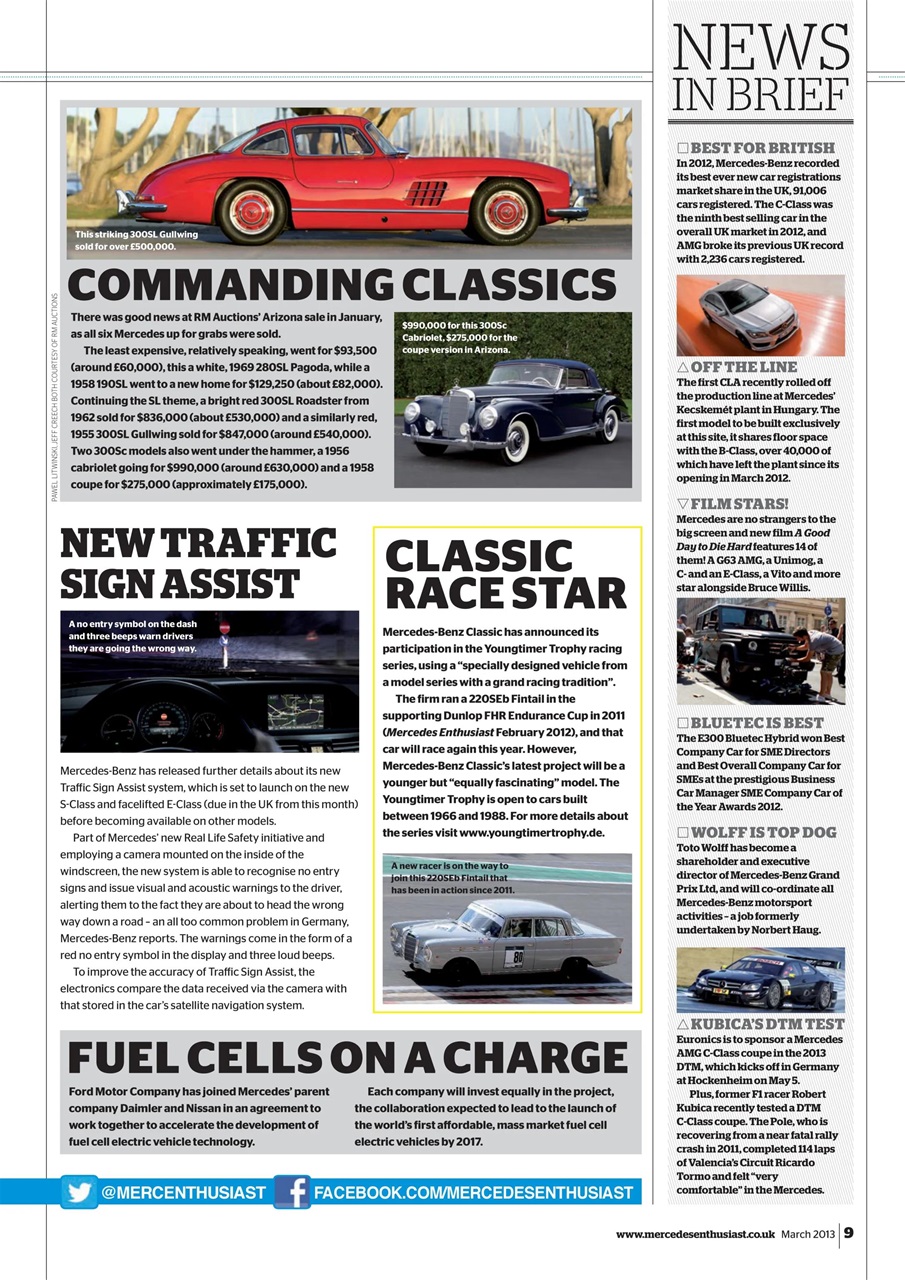 Mercedes Enthusiast Preview Pages