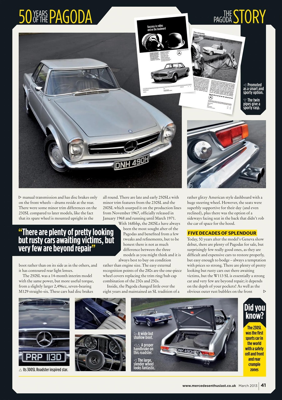 Mercedes Enthusiast Preview Pages
