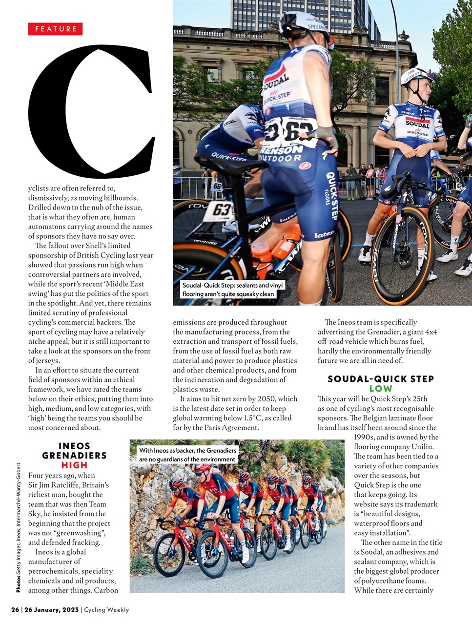 Cycling Weekly Preview Pages
