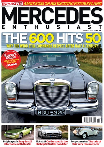 Mercedes Enthusiast issue February 2013
