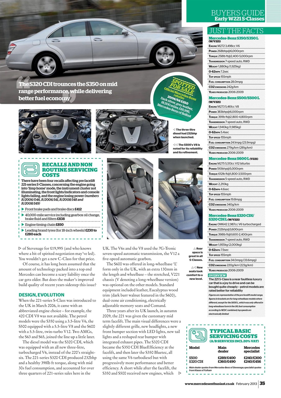 Mercedes Enthusiast Preview Pages
