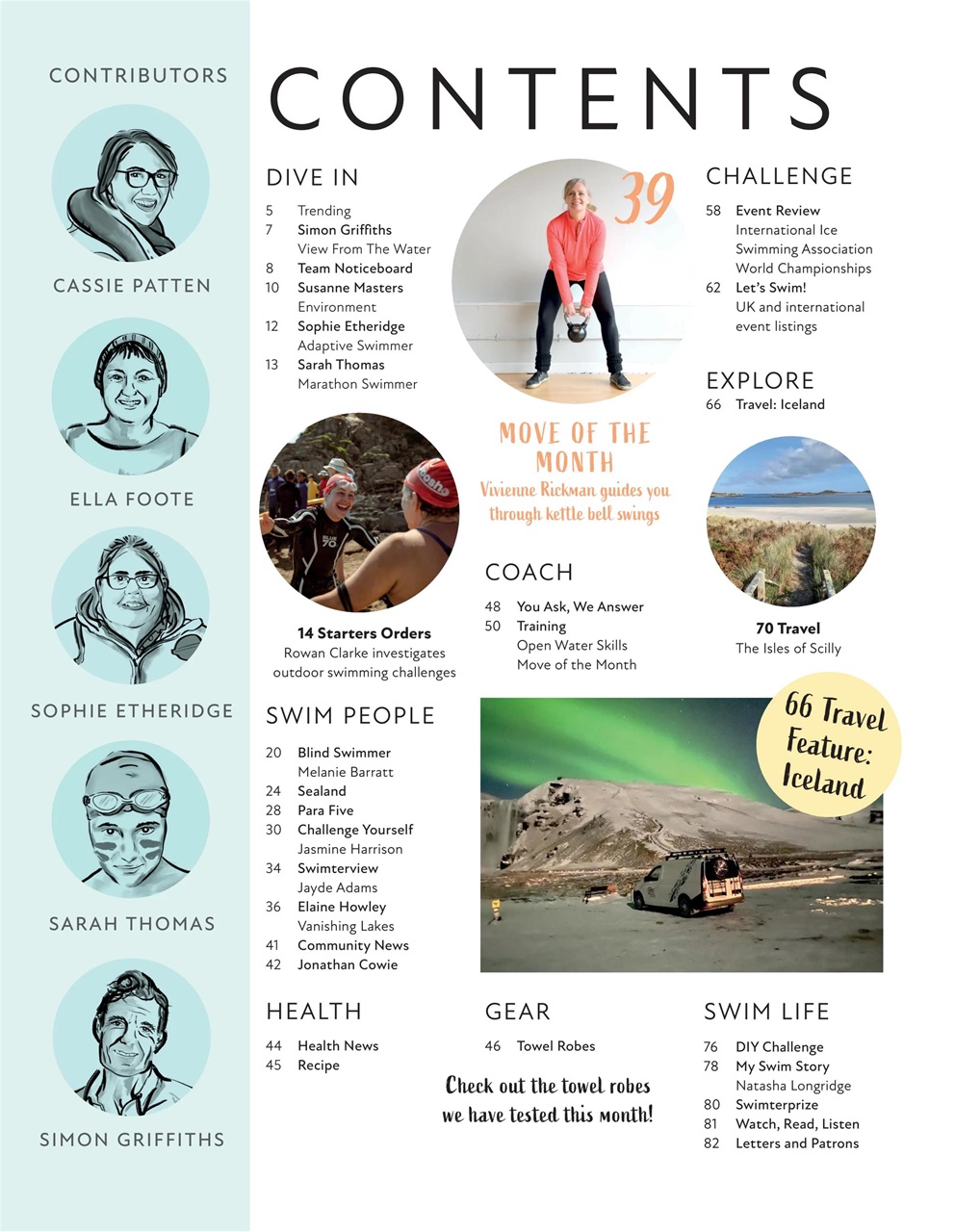 Outdoor Swimmer Preview Pages