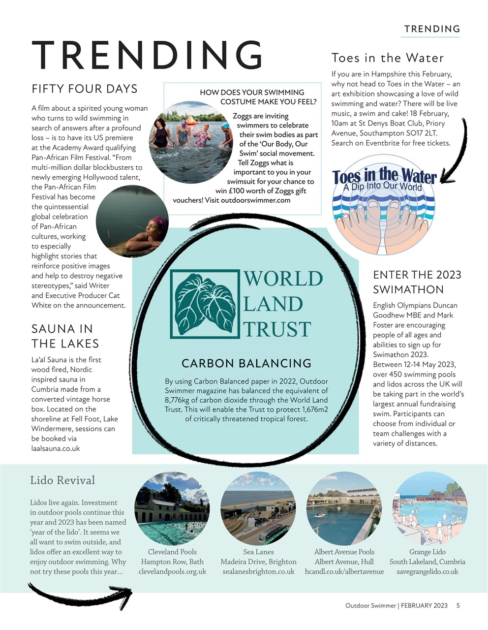 Outdoor Swimmer Preview Pages