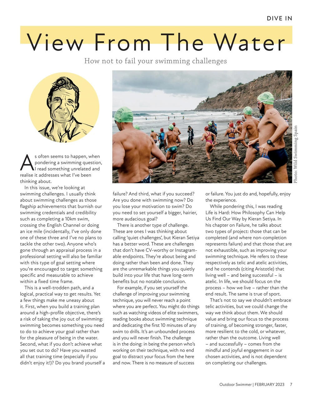 Outdoor Swimmer Preview Pages