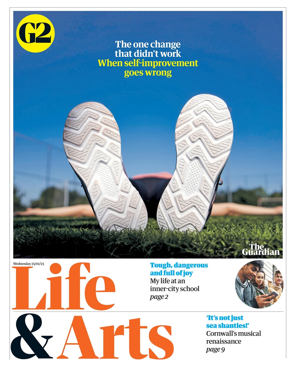 The Guardian Newspaper Preview Pages