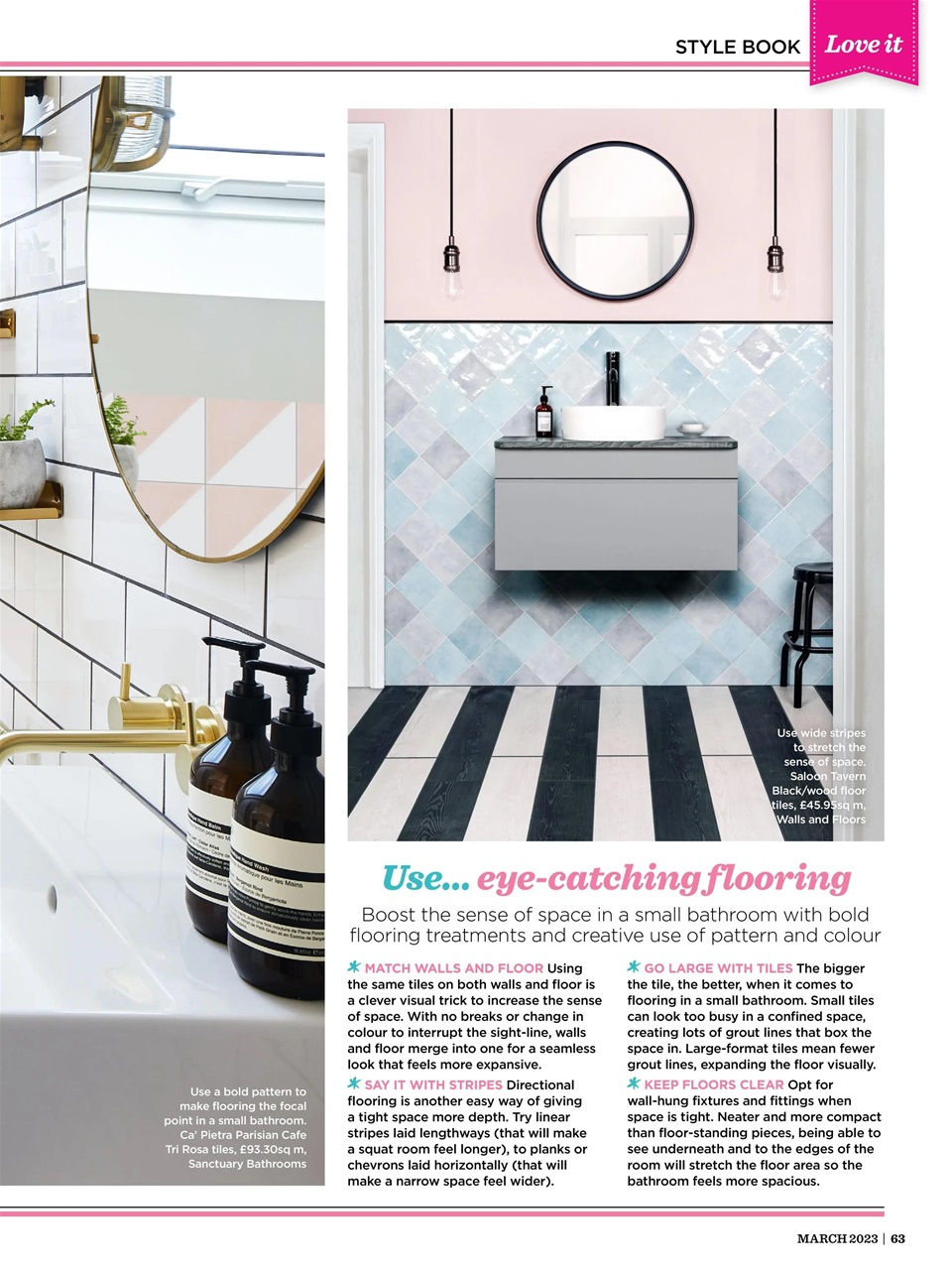 Style at Home Preview Pages
