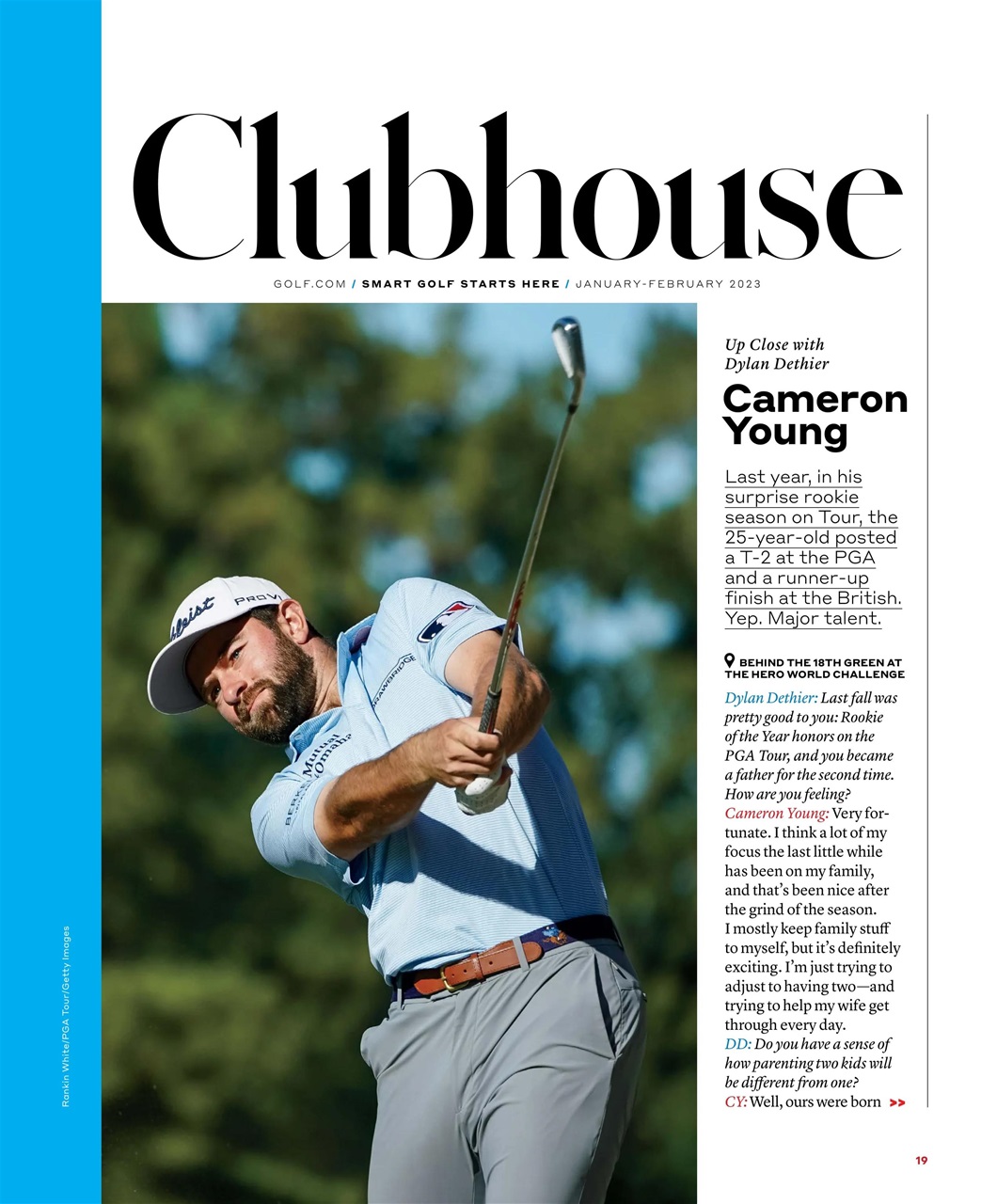 Golf Magazine Preview Pages