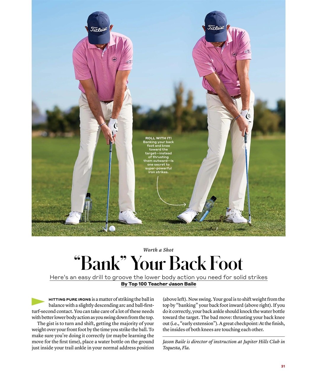 Golf Magazine Preview Pages