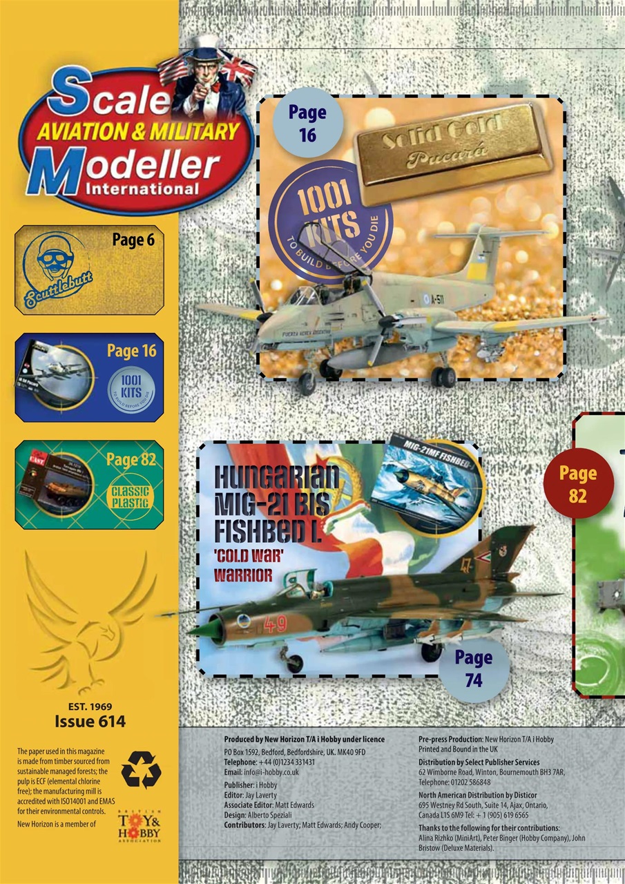 Scale Aviation and Military Modeller International (M) Preview Pages