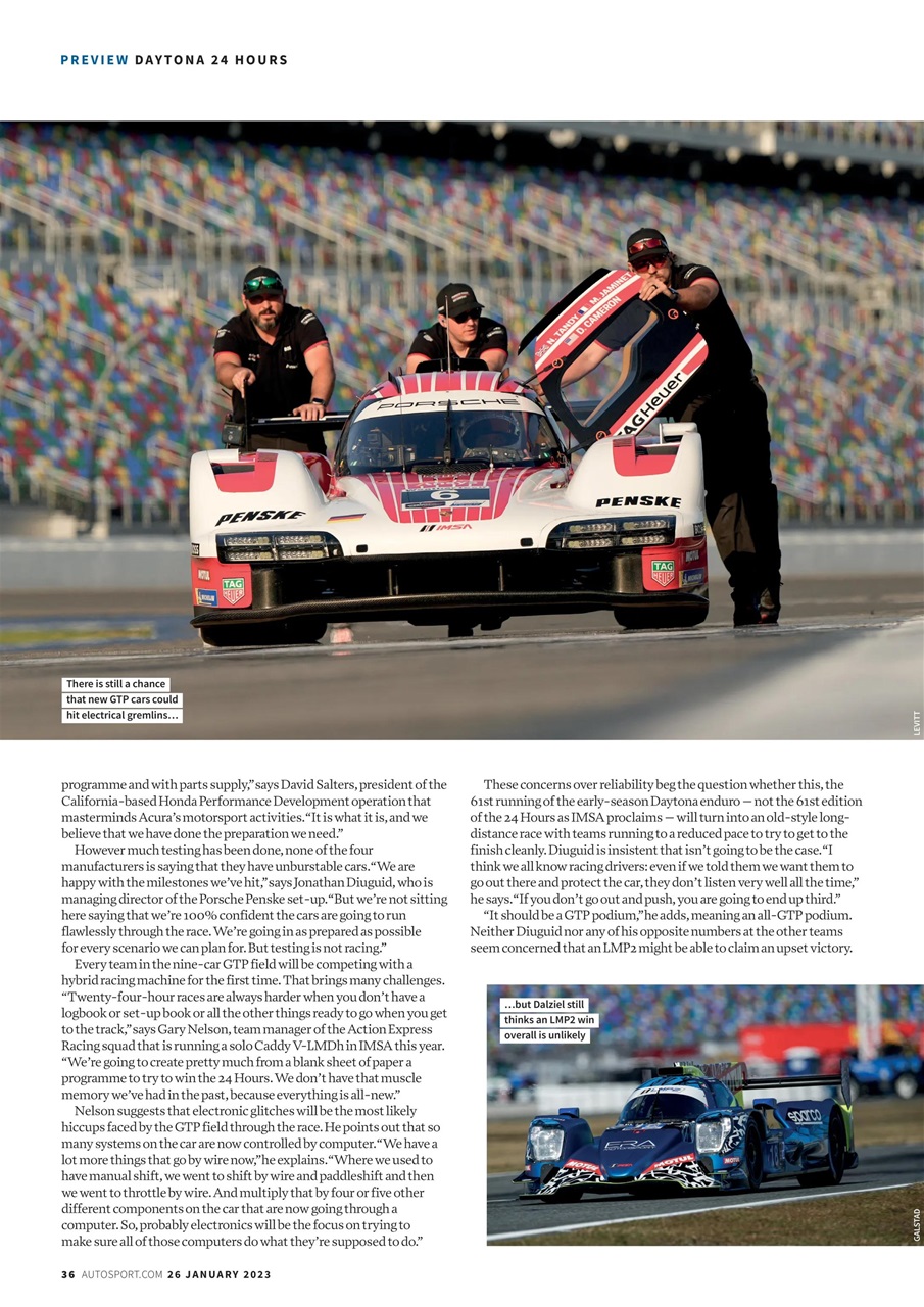 Autosport Preview Pages