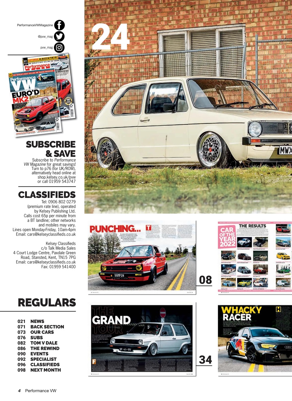 Performance VW Preview Pages