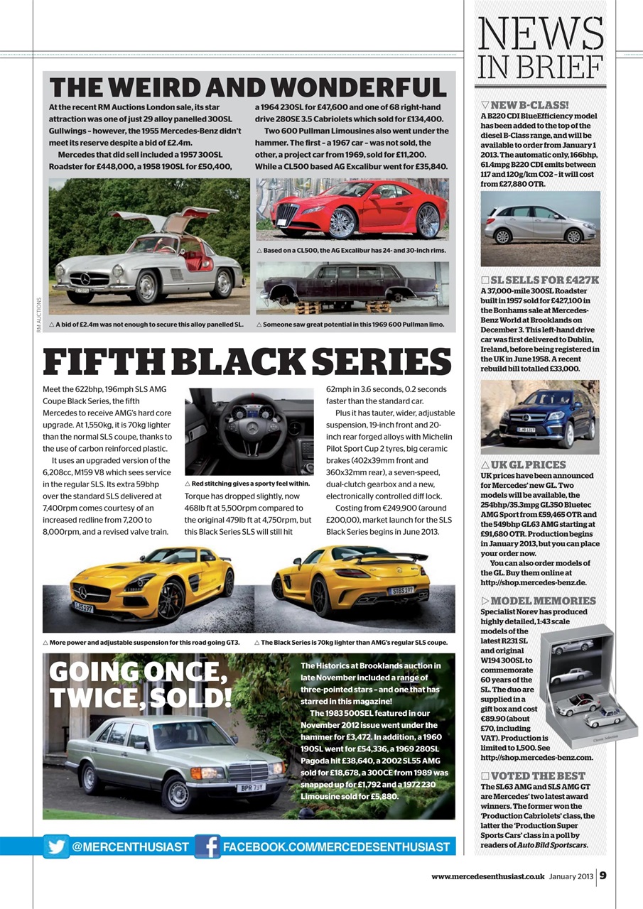 Mercedes Enthusiast Preview Pages