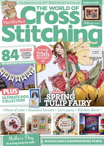 The World of Cross Stitching issue March 2023