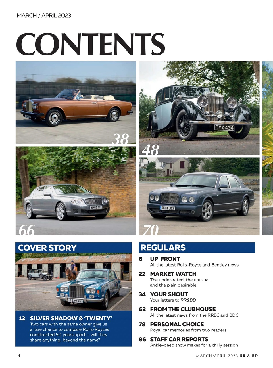 Rolls-Royce & Bentley Driver Preview Pages