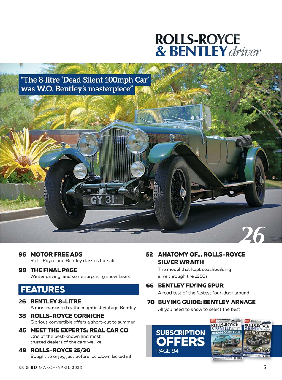 Rolls-Royce & Bentley Driver Preview Pages