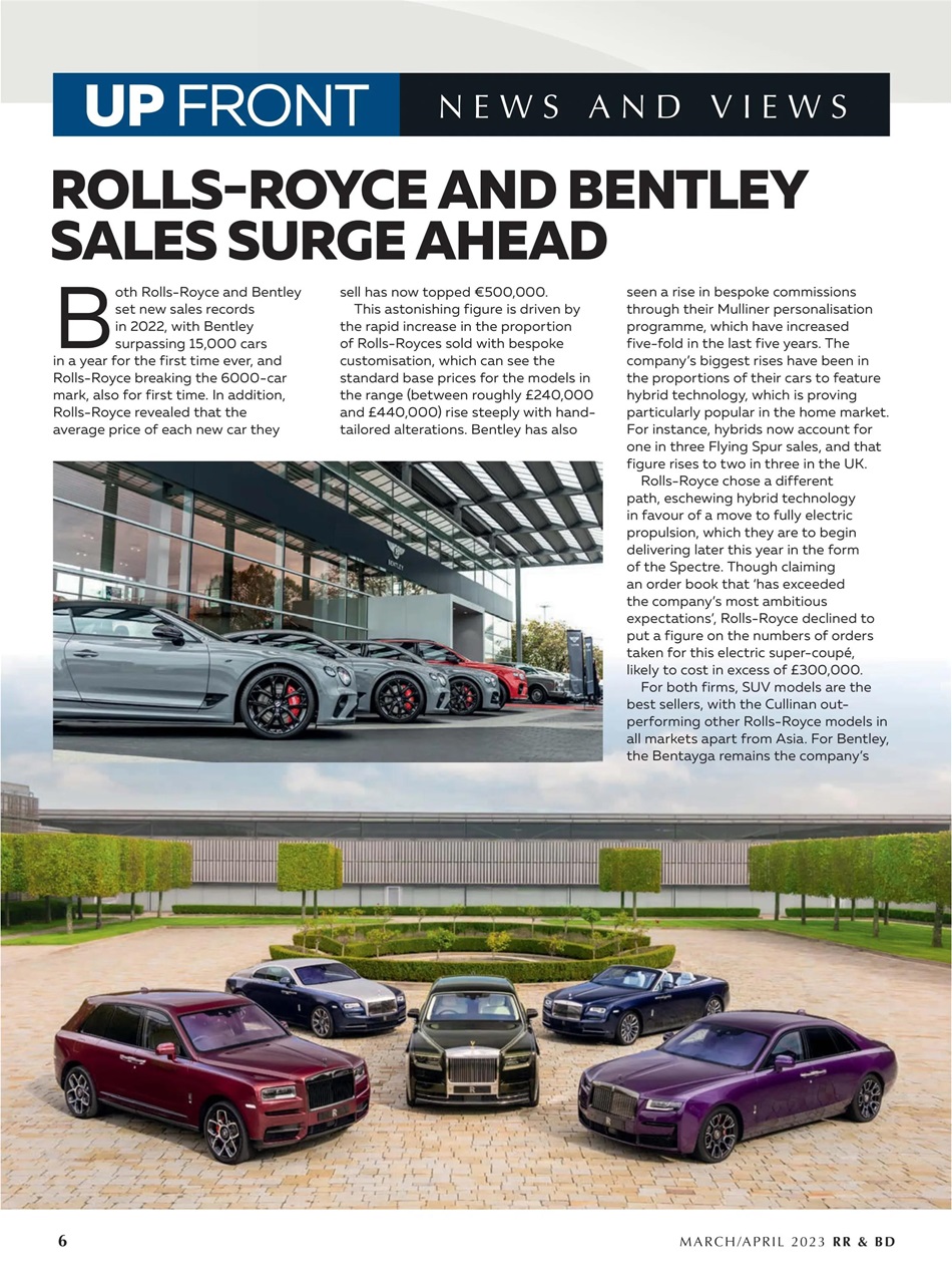 Rolls-Royce & Bentley Driver Preview Pages