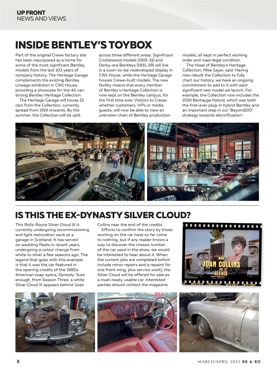 Rolls-Royce & Bentley Driver Preview Pages