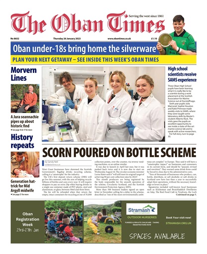 The Oban Times & Lochaber Times issue 