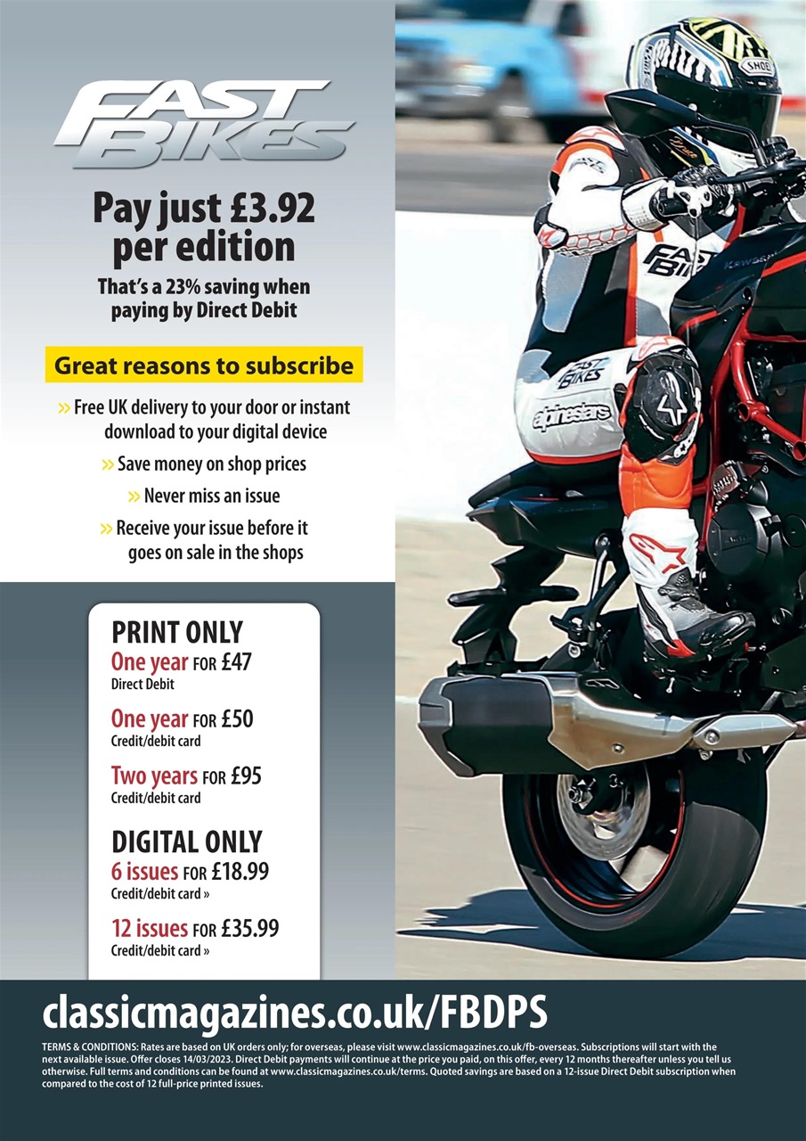 Fast Bikes Preview Pages