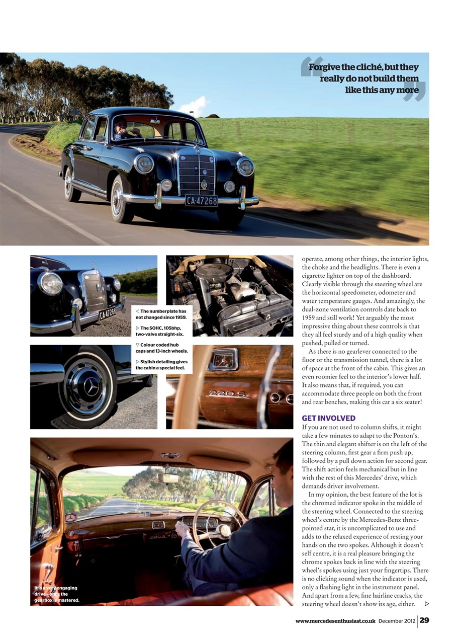 Mercedes Enthusiast Preview Pages