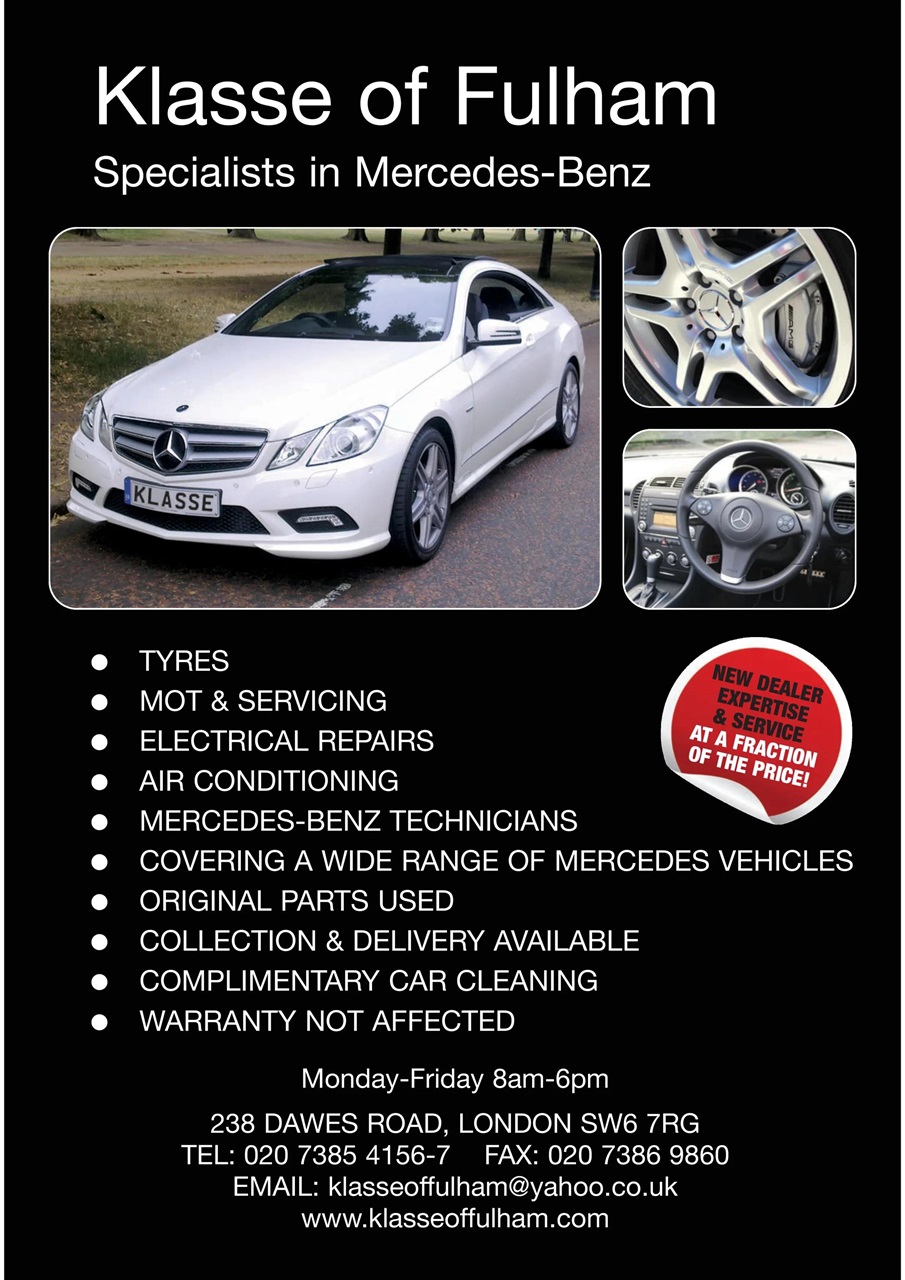 Mercedes Enthusiast Preview Pages