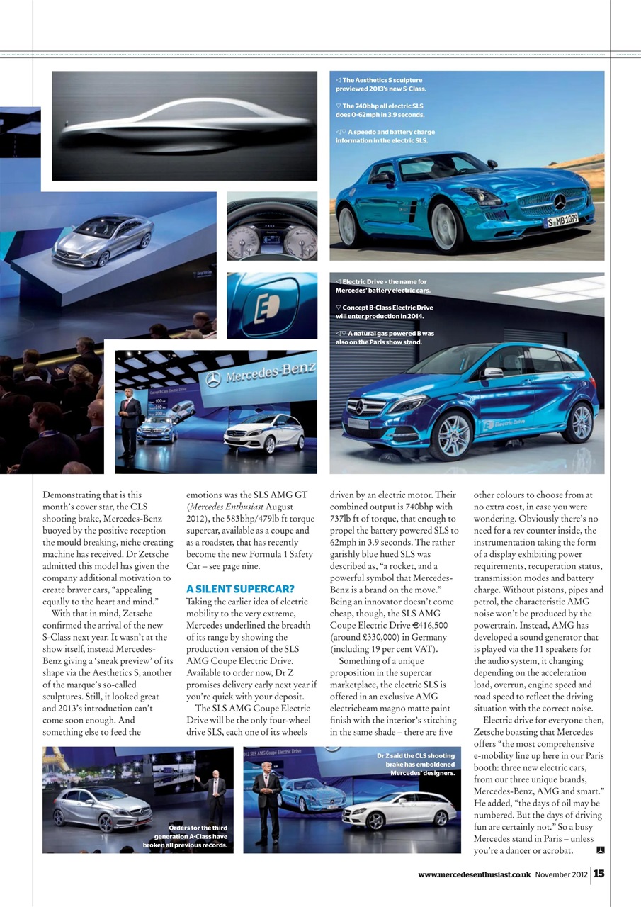 Mercedes Enthusiast Preview Pages