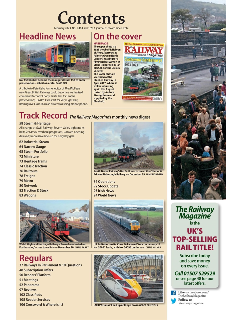 Railway Magazine Preview Pages