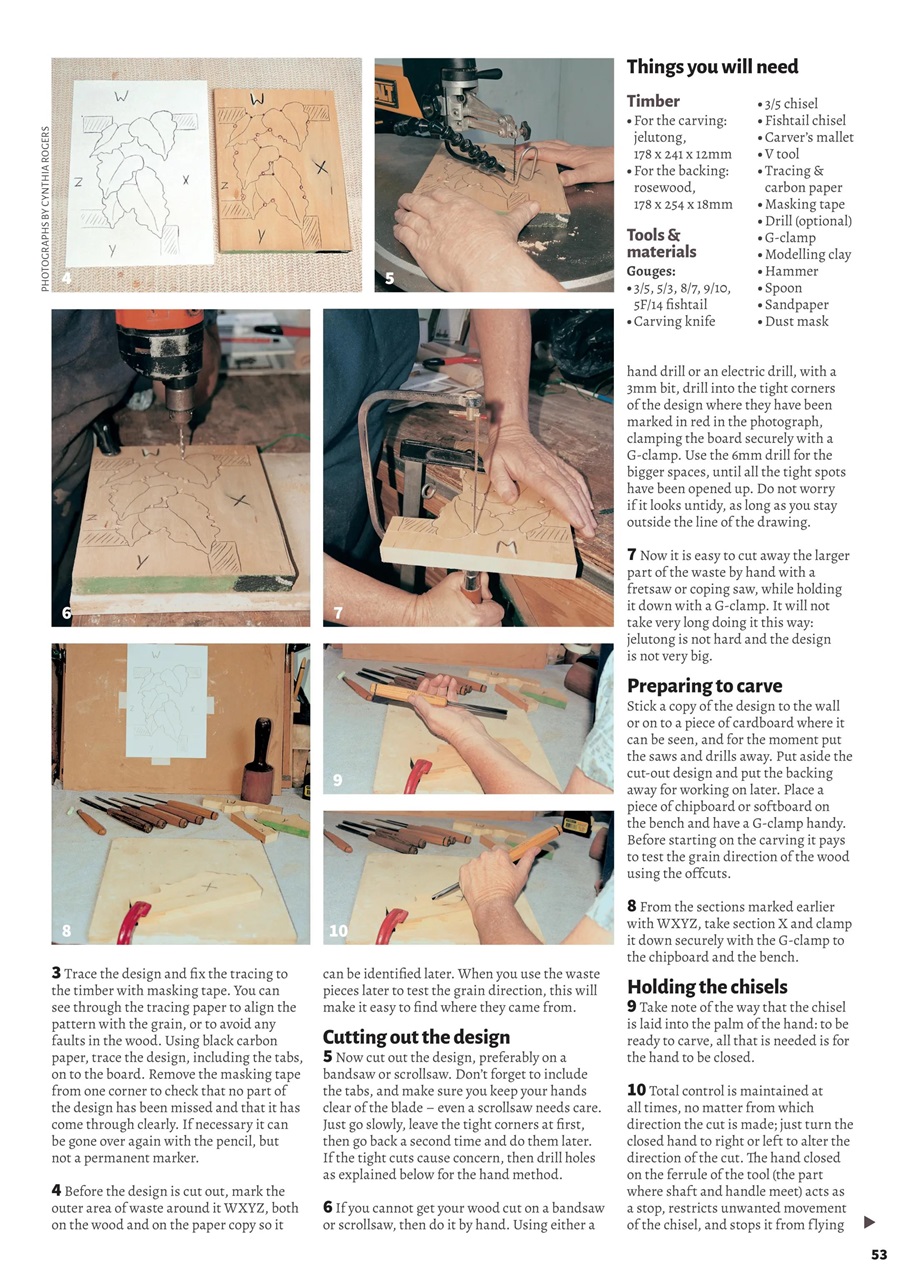 Woodcarving Preview Pages